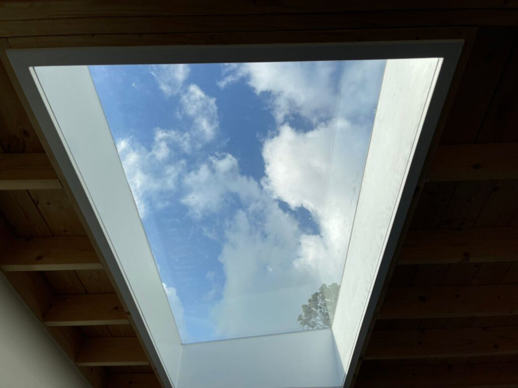 Tinyhouse dakraam